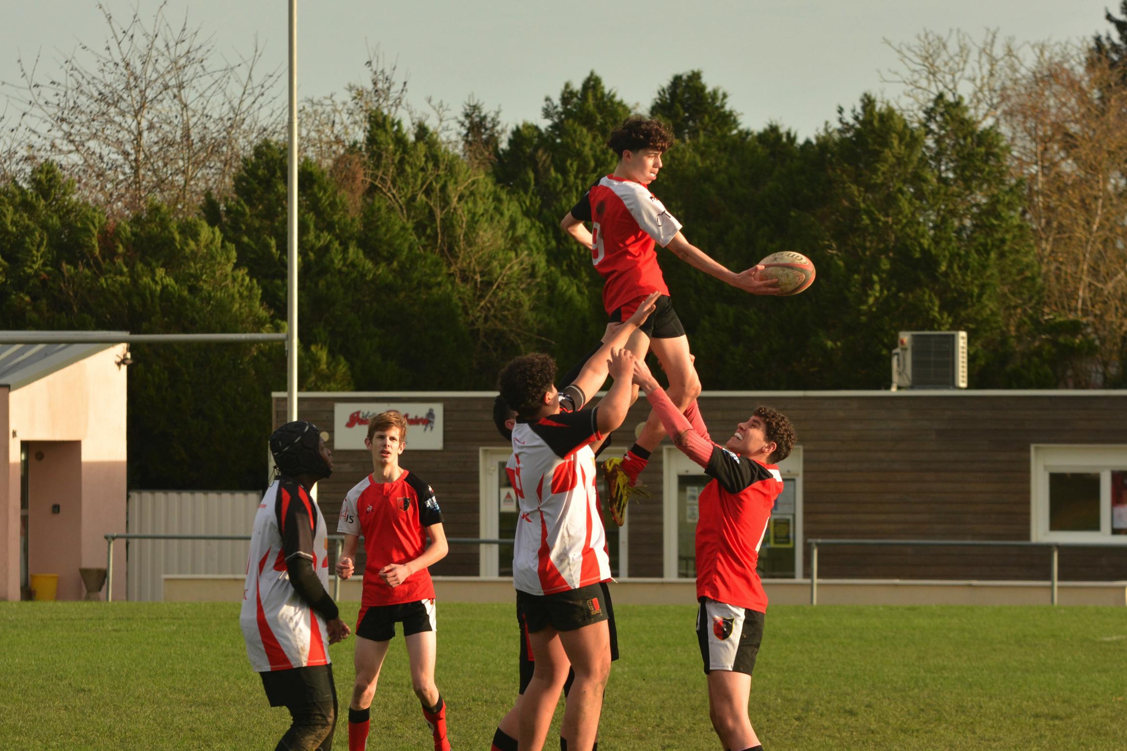 Othis Rugby Seine-et-Marne Equipe d'Othis Rugby, en Seine-en-Marne, en match de championnat