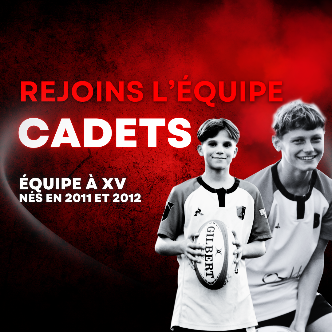 rugby inscriptions cadets
